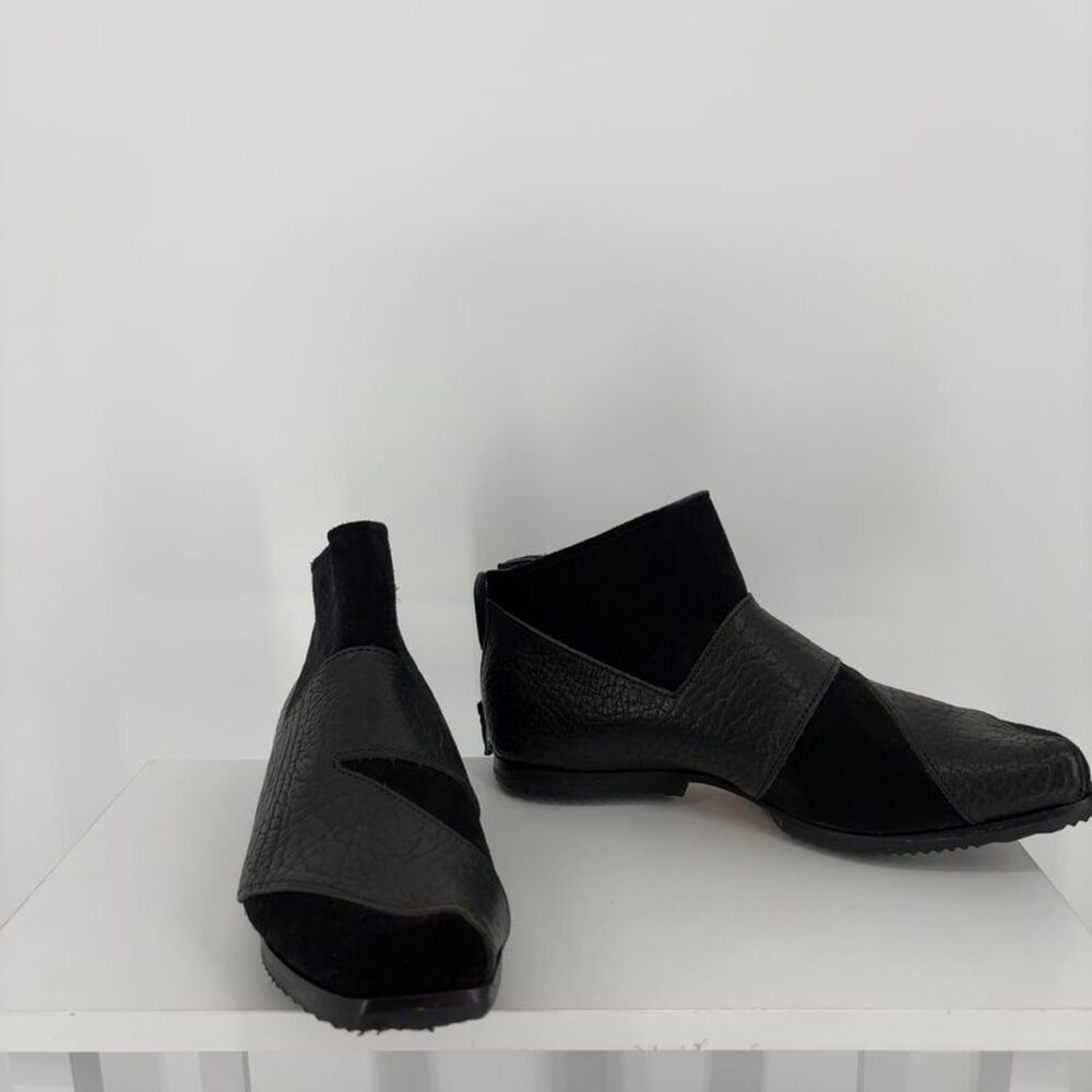 CYDWOQ HISTORY Vintage Ankle Boots